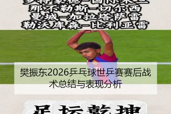 樊振东2026乒乓球世乒赛赛后战术总结与表现分析